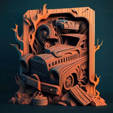 3D model Junkyard Simulator game (STL)